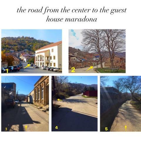 Guest House Maradona Sighnaghi Exterior photo